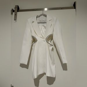 Meshki Shyann diamante cut out blazer